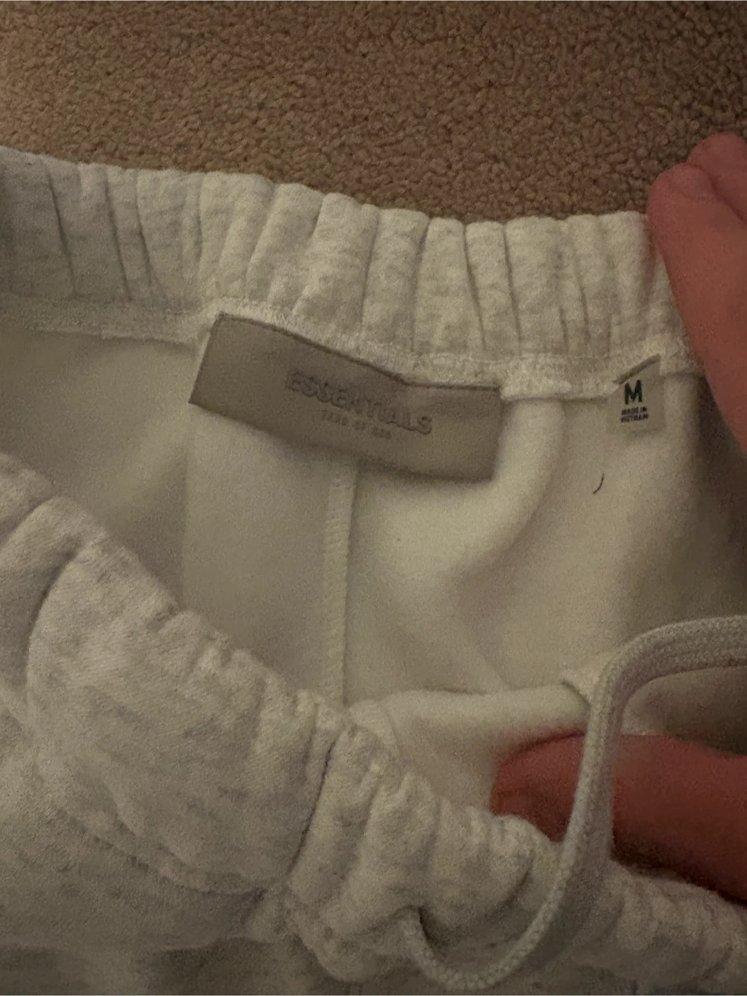 Essentials Fear of God Sweatpants Grey - photo 3