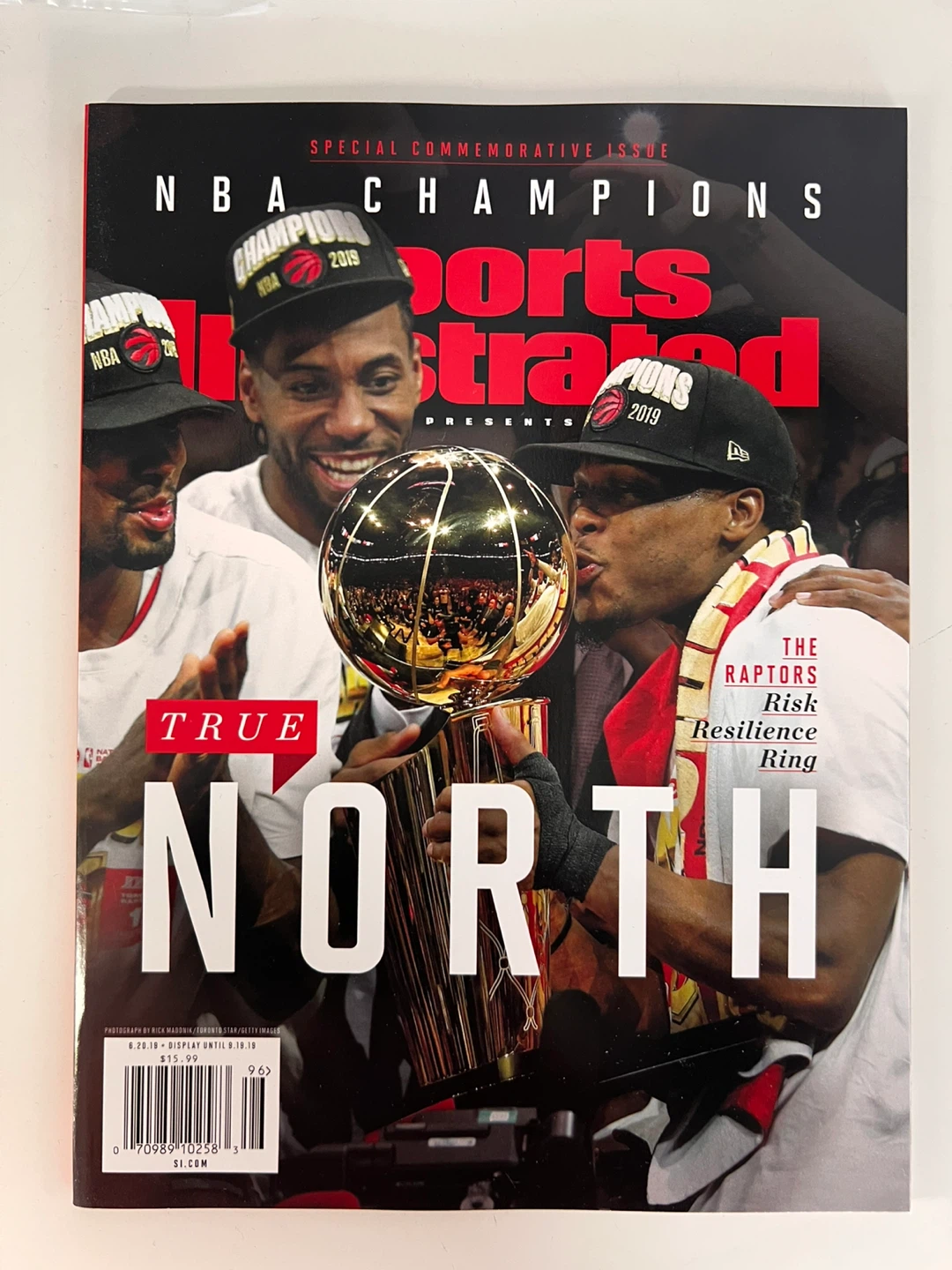 Sports Illustrated Magazine - Toronto Raptors - NBA Champions