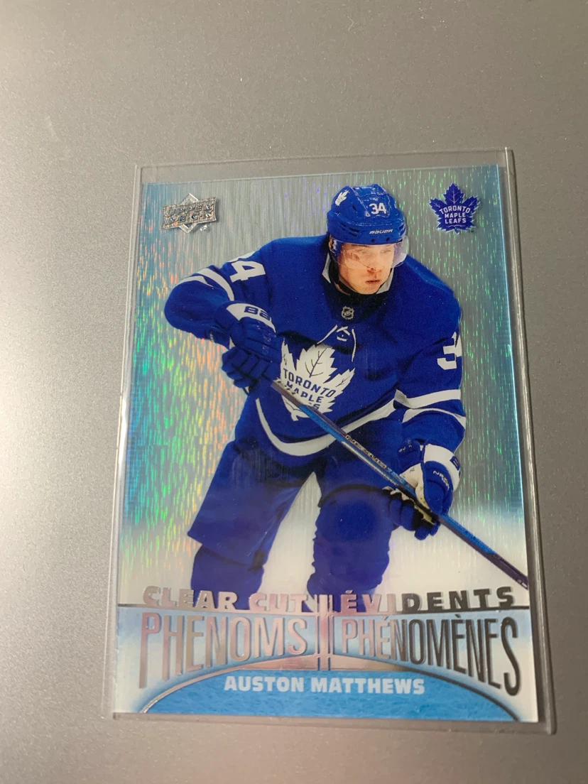 2018-19 Upper Deck Tim Hortons Auston Matthews Card