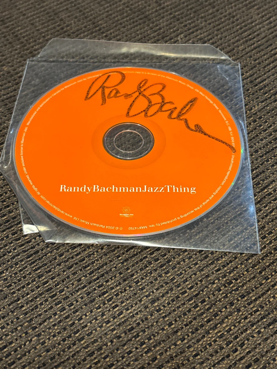 Randy Bachman Jazz Thing CD - photo 4