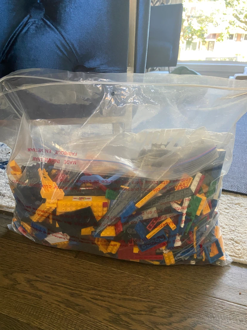 Assorted Bulk Knockoff Lego Bricks and Pieces