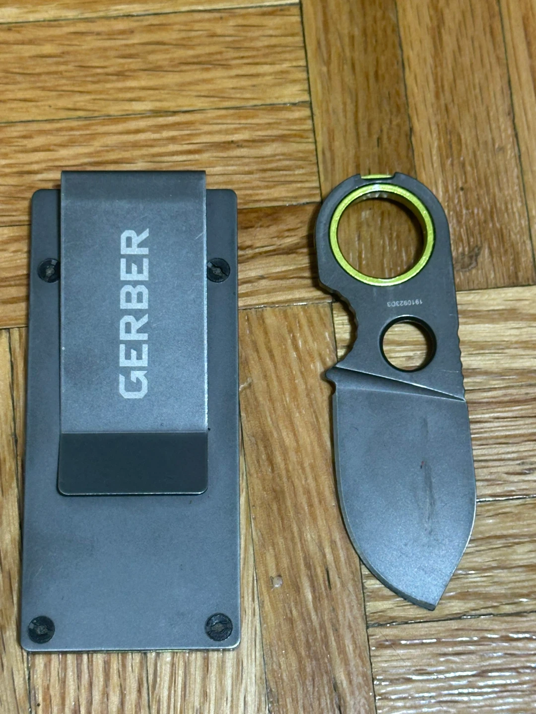 Gerber GDC Money Clip with Fixed Blade Knife - photo 3