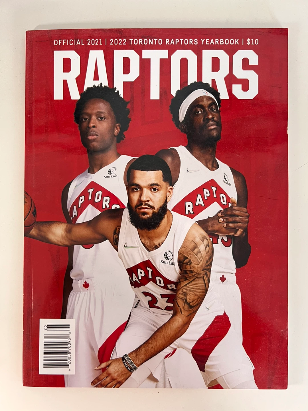 Toronto Raptors Magazine - Official 2021-22 Yearbook