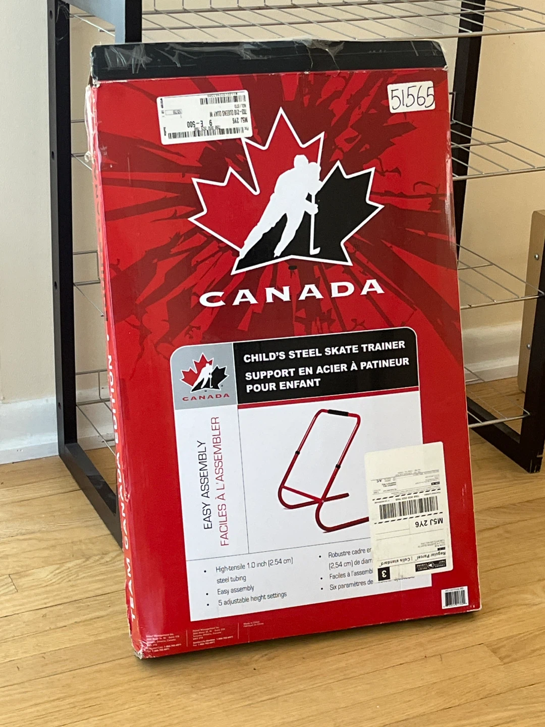 Canada Child's Steel Skate Trainer