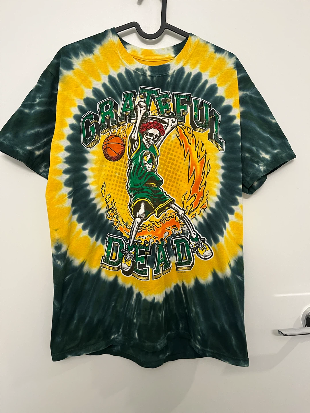 Grateful Dead Basketball Tie-Dye T-Shirt