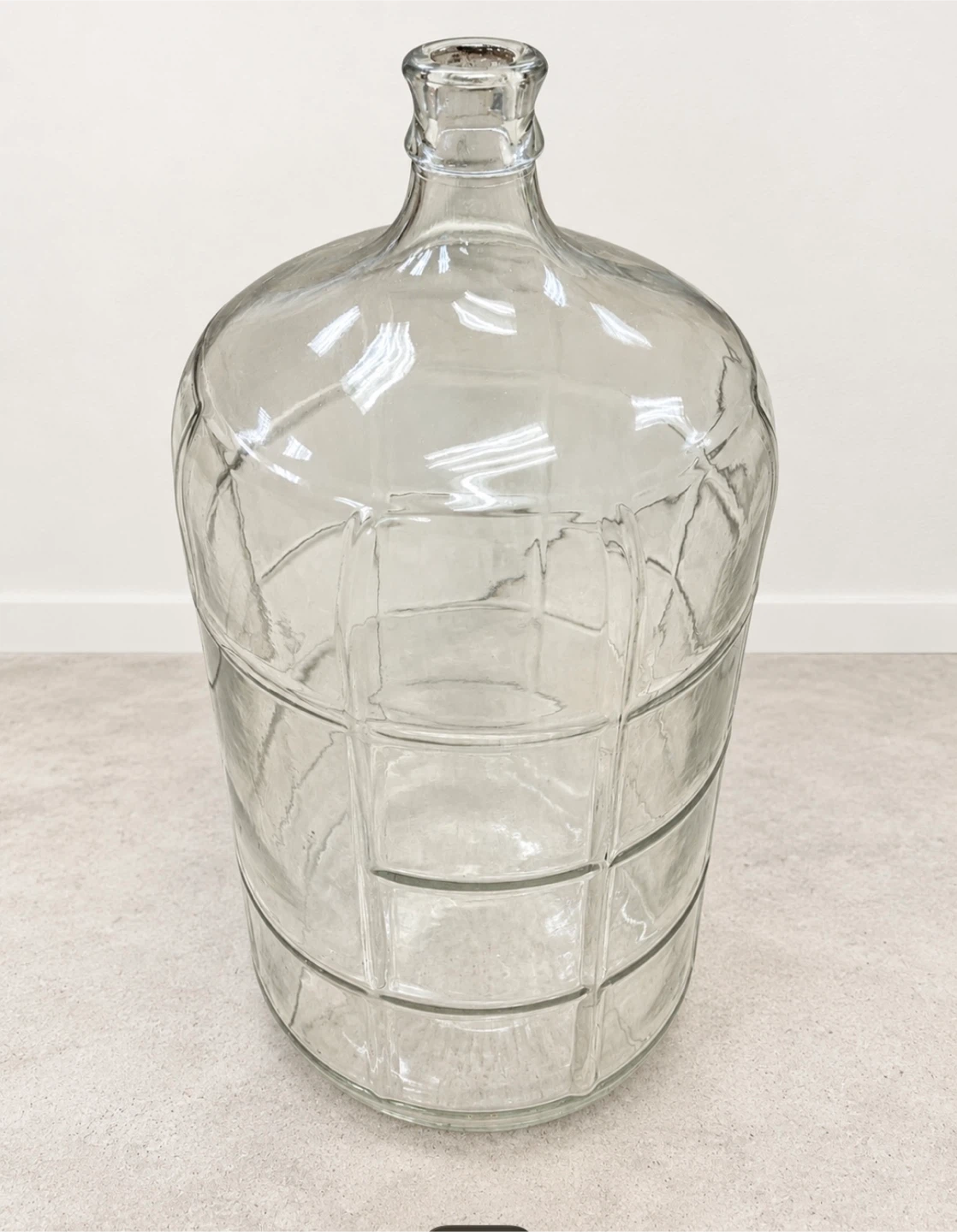Clear Glass Carboy-23 Litres with Cardboard Box - photo 2