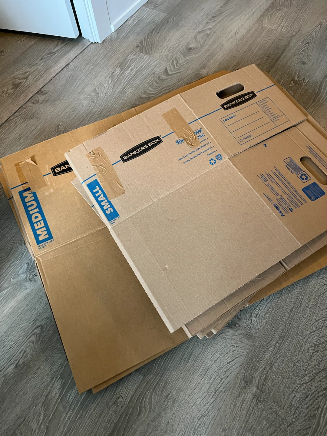 Bankers Box SmoothMove moving boxes
