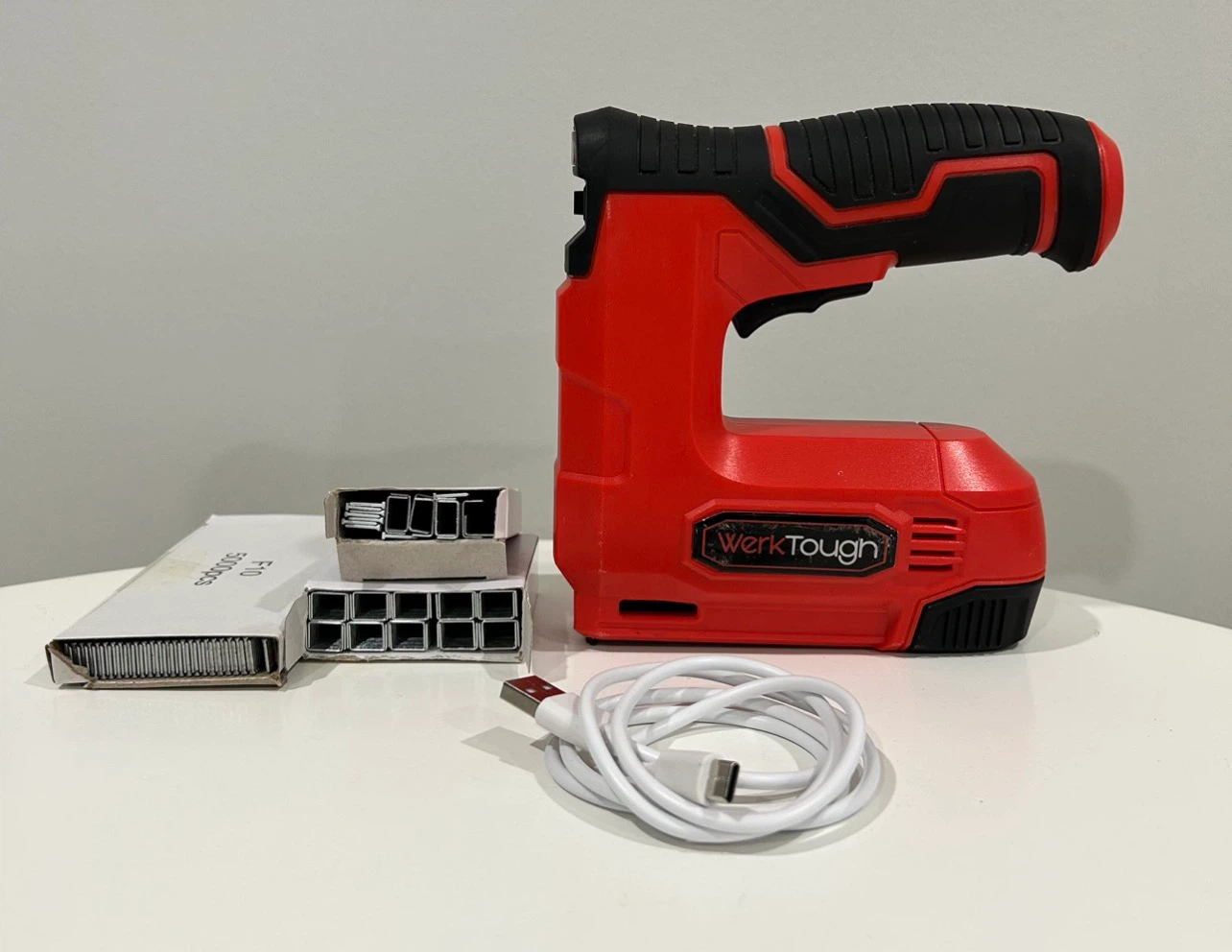 WerkTough Cordless electricStaple Gun with Staples - photo 3