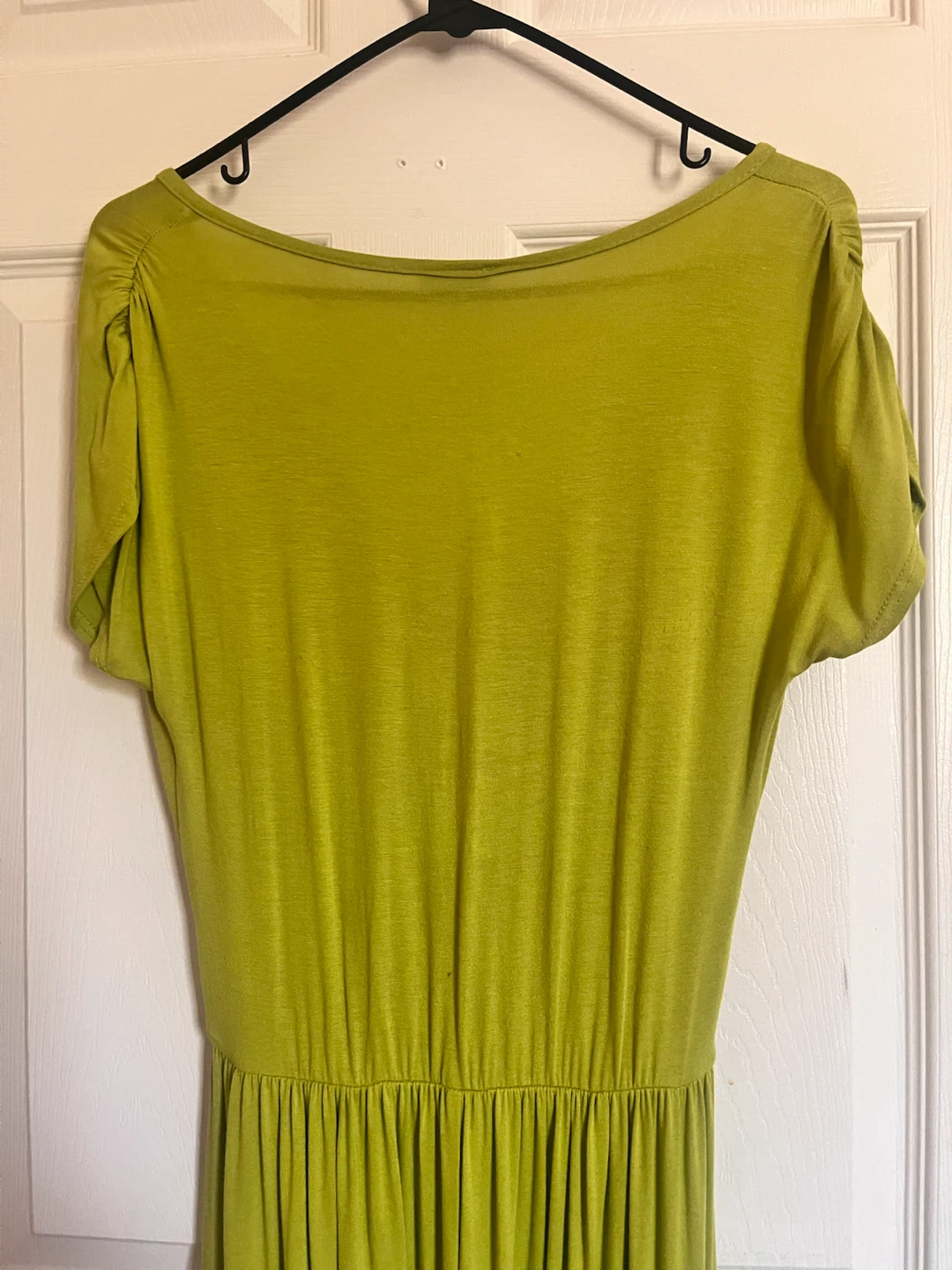 Olivia Rae Chartreuse/ Lime Green Jersey Maxi Dress - photo 3