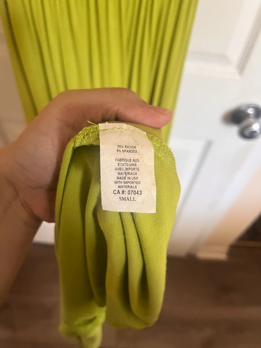 Olivia Rae Chartreuse/ Lime Green Jersey Maxi Dress - photo 5