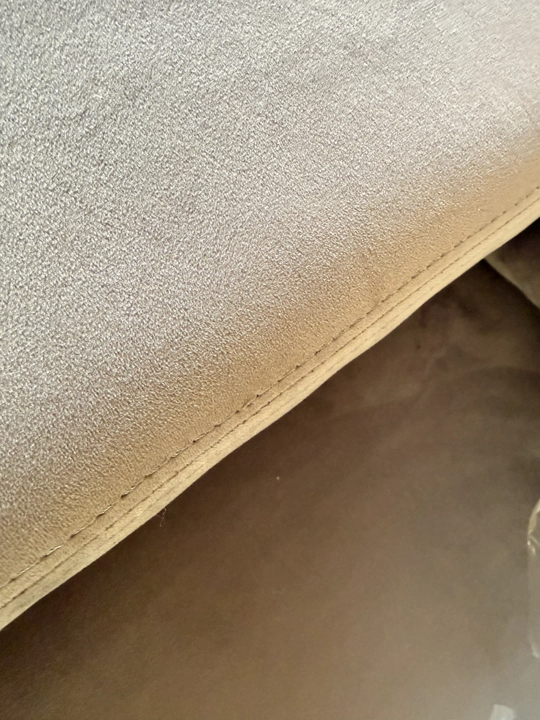 Grey Curved Sectional Sofa - Made in Canada - photo 5