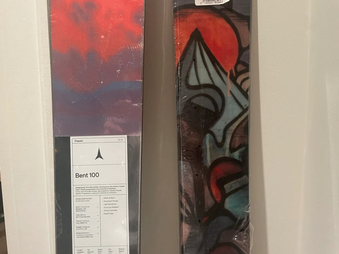 *New* Atomic Bent 100 Skis 165cm - photo 5