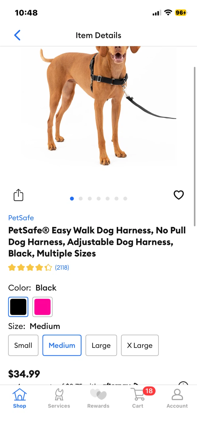 Medium Dog Easy Walk Harnesses - photo 2