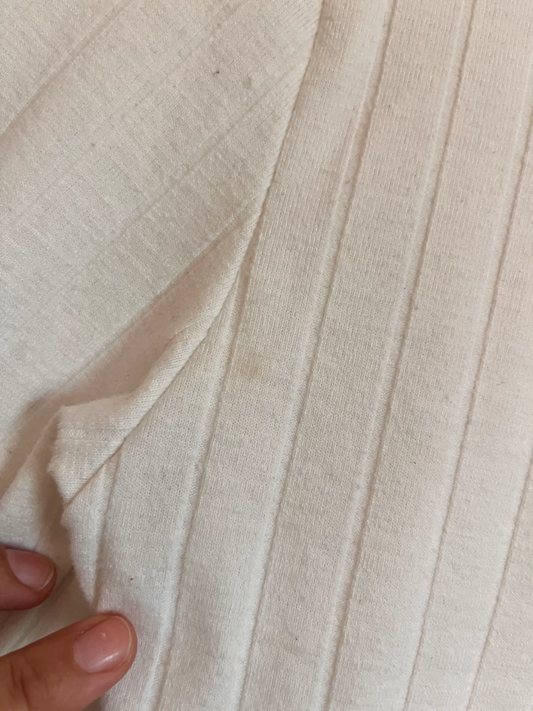 White Cotton-Blend Knit Mockneck Shirt - photo 5