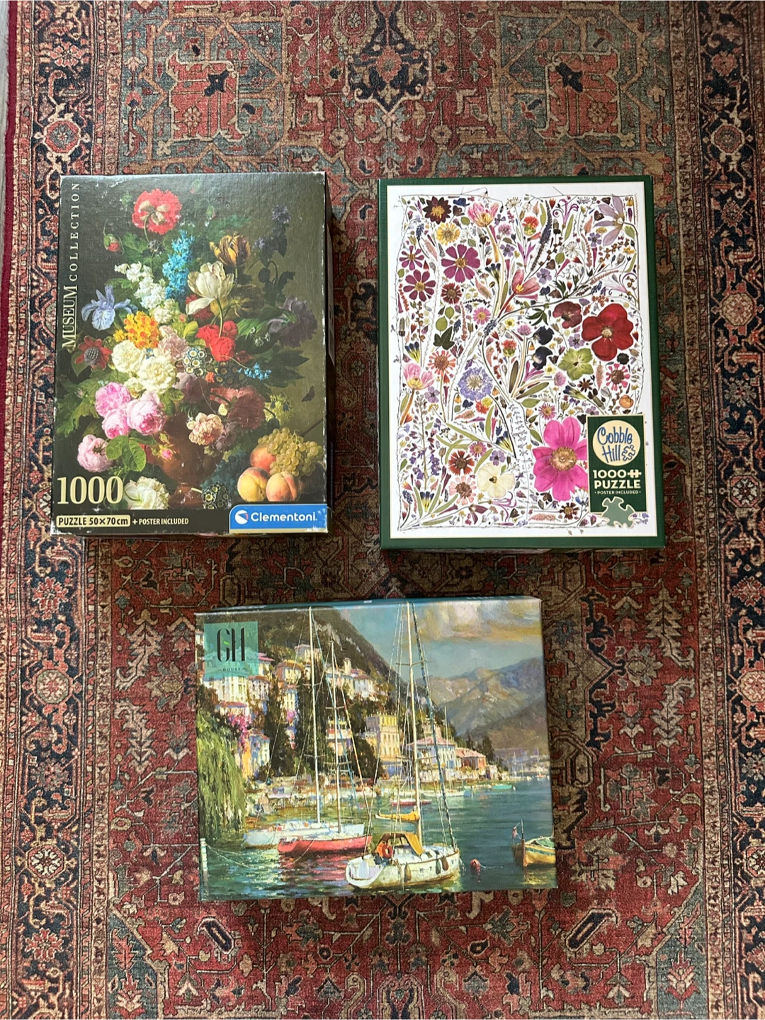 3 -  1000-Piece Jigsaw Puzzles
