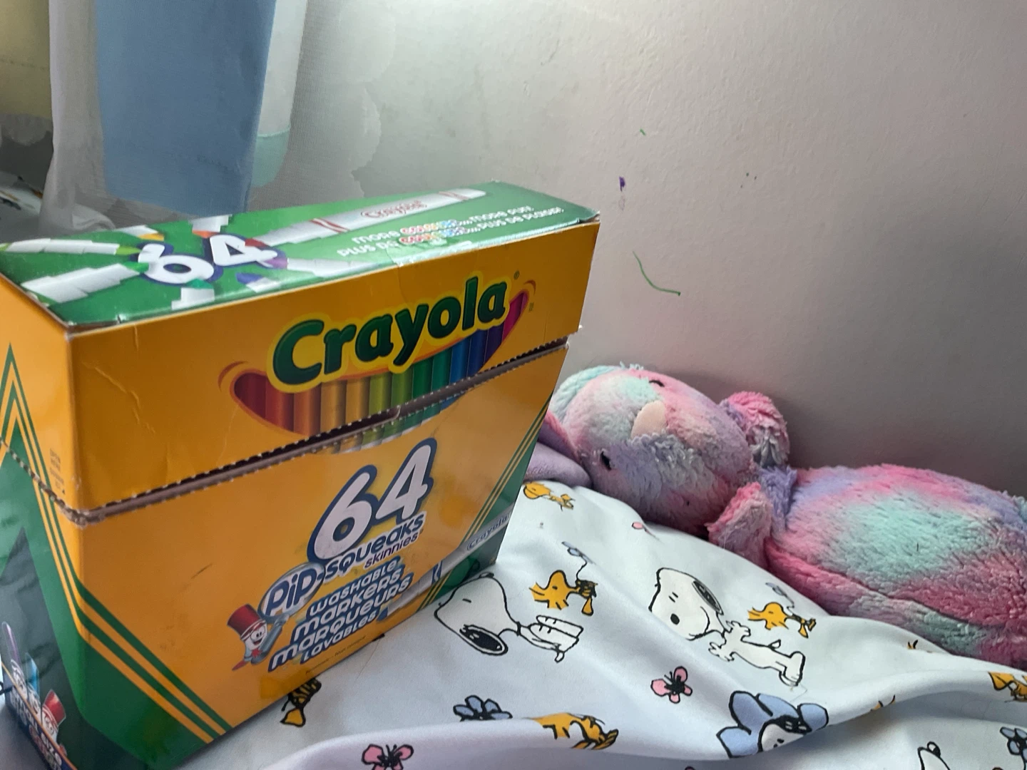 Crayola 64 Pip-Squeaks Skinnies Washable Markers