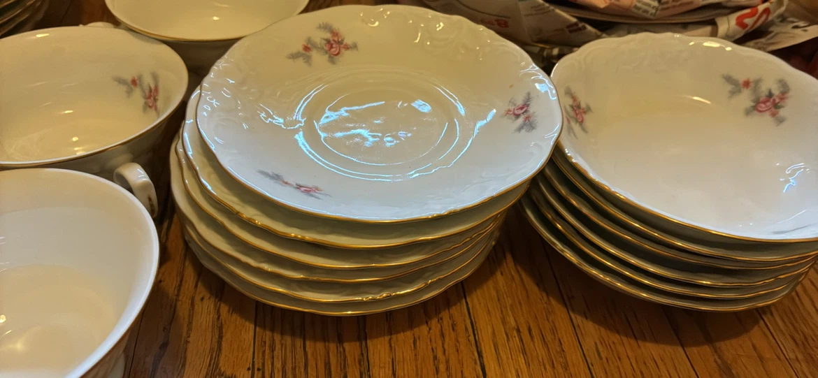 Vintage Wawel Poland Porcelain China Set - 35 Pieces - photo 2