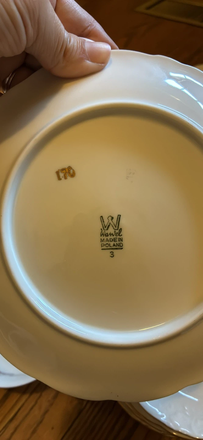 Vintage Wawel Poland Porcelain China Set - 35 Pieces - photo 4