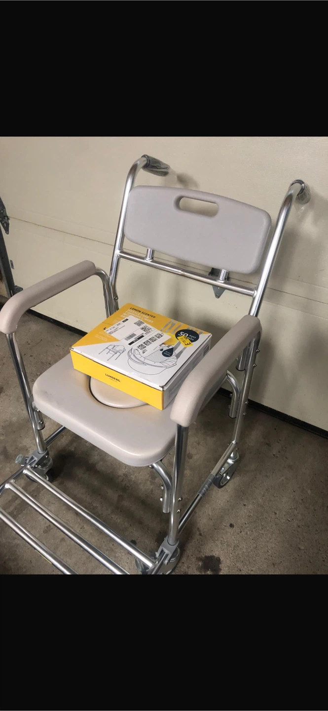 Mobile Commode Shower Chair Brand new never been used