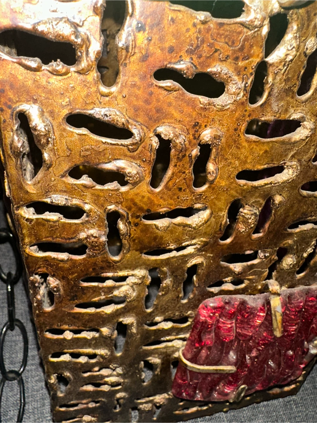 Vintage Brutalist Sculpture Lamps - photo 4