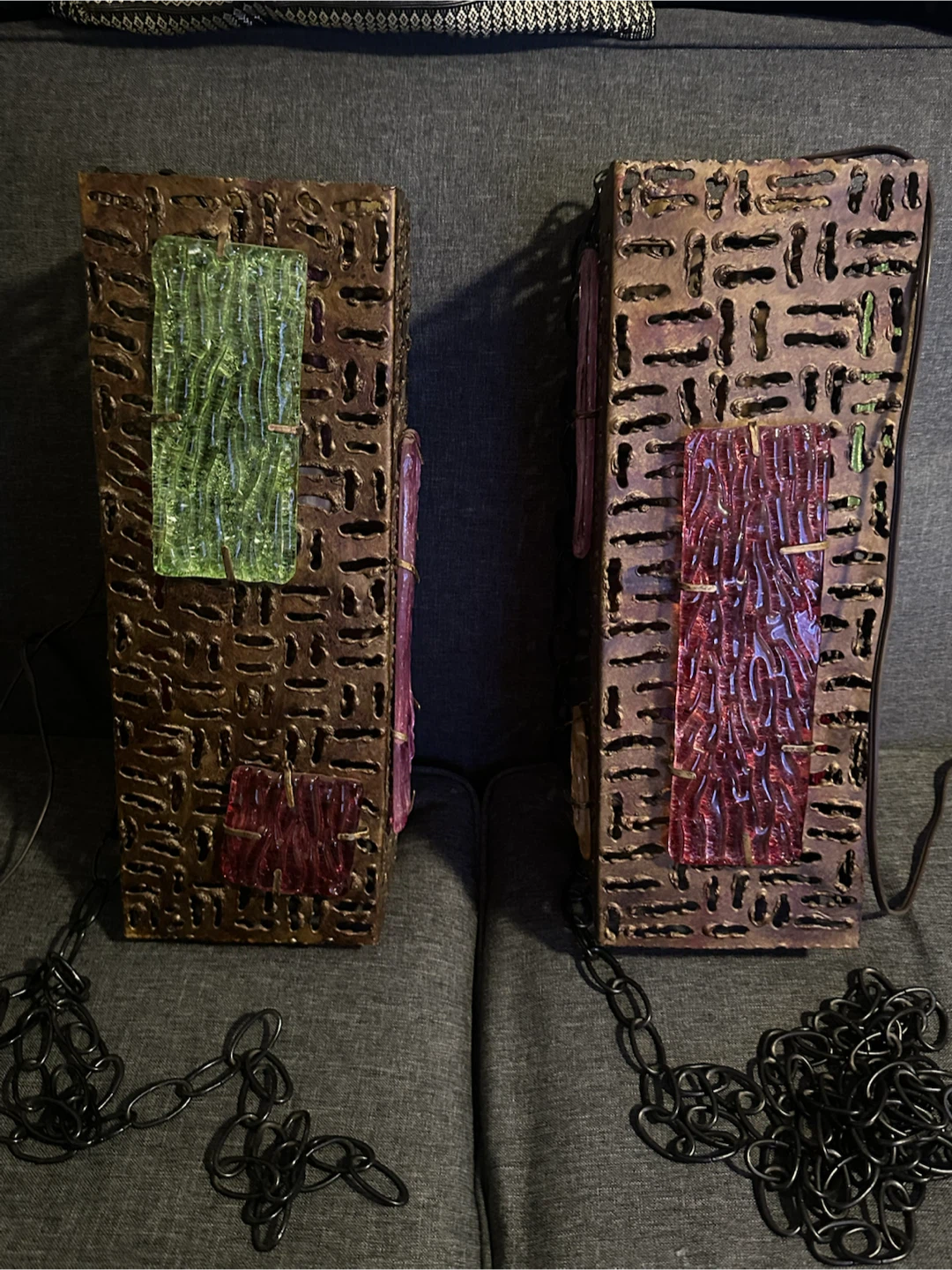 Vintage Brutalist Sculpture Lamps - photo 5