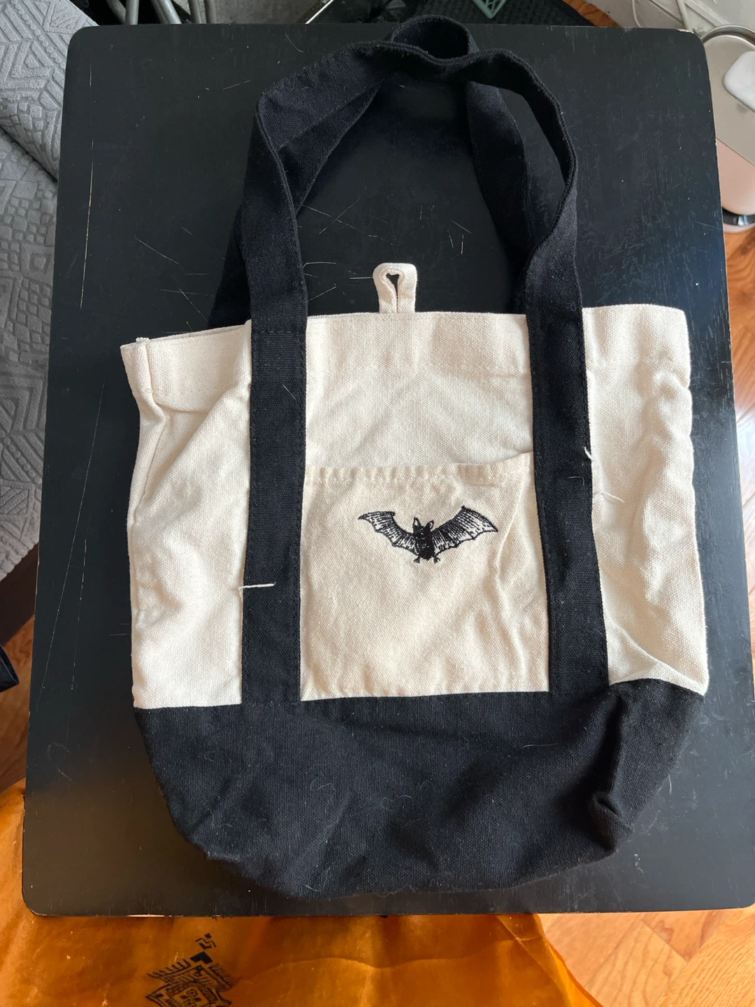 Bat Canvas Tote Bag