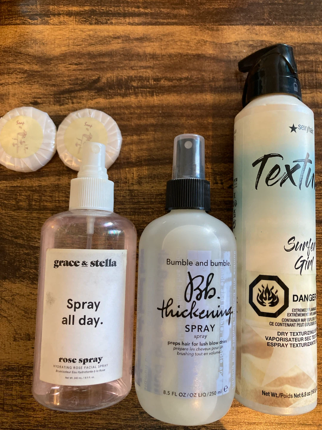 Hair Sprays and Face Care Product Bundle