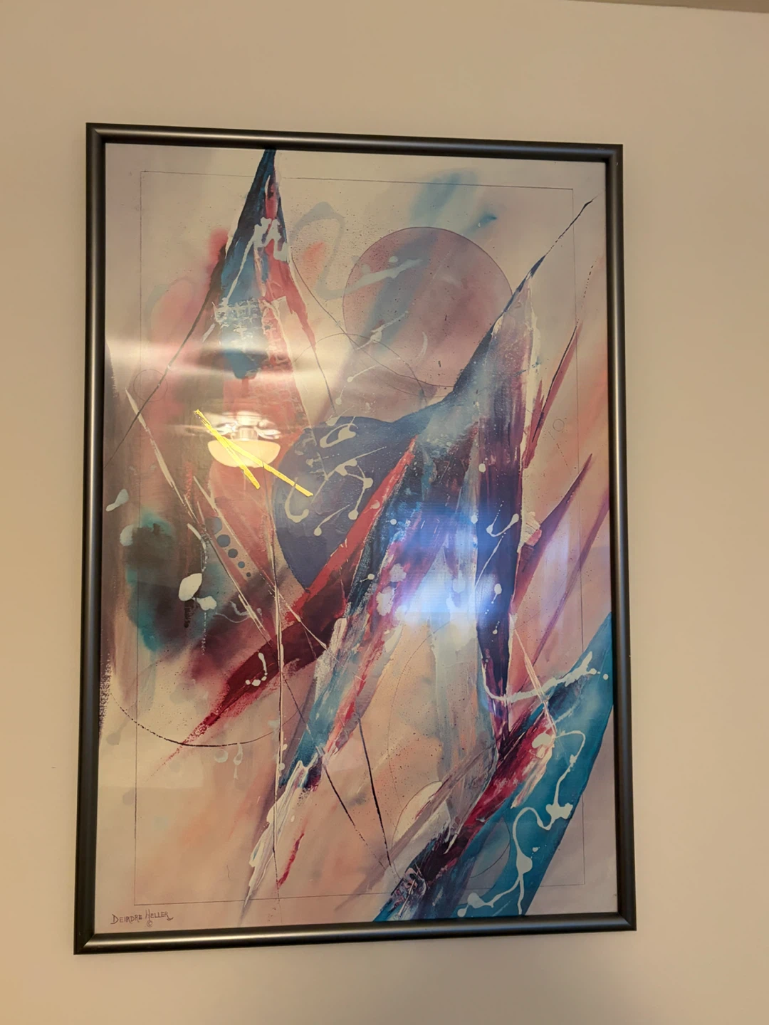 Framed Abstract Wall Art Collection - photo 2