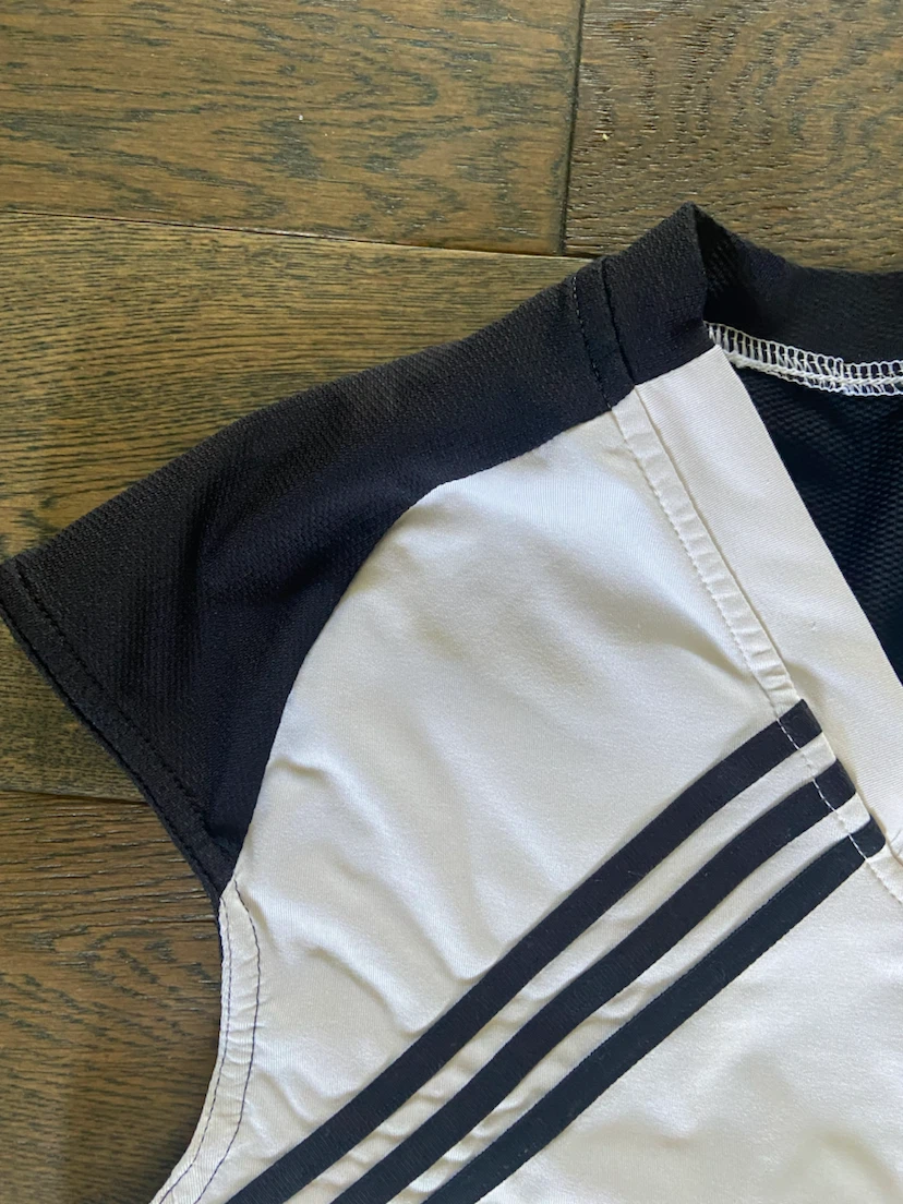 Vintage Ladies Adidas V-Neck Athletic Shirt M - photo 5