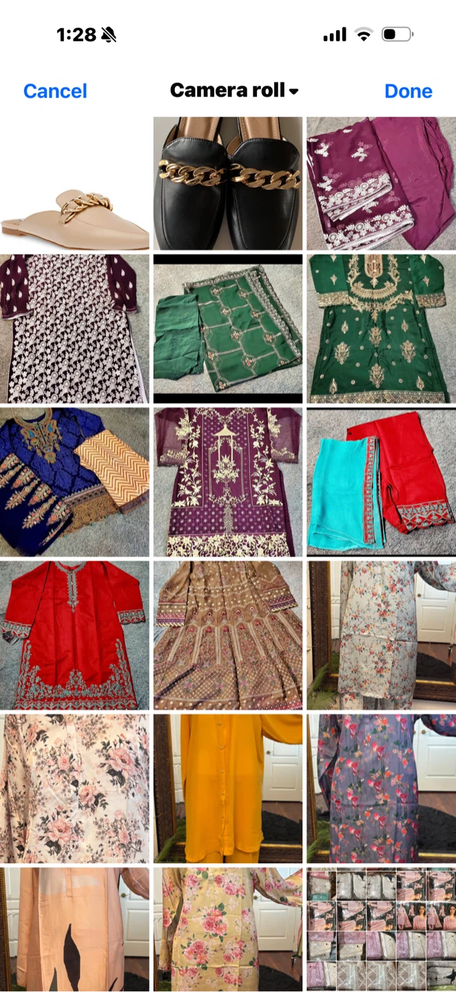 Assorted Embroidered Pakistani Salwar Kameez Suits