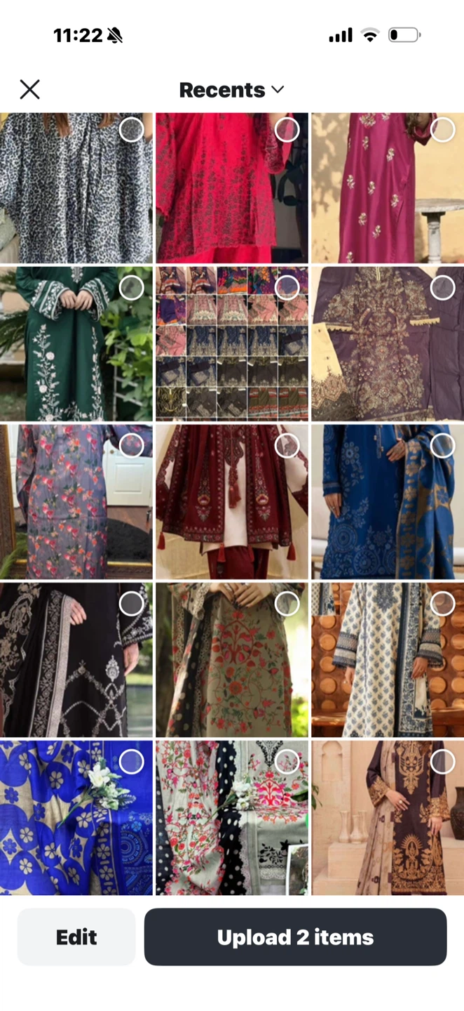 Assorted Embroidered Pakistani Salwar Kameez Suits - photo 3