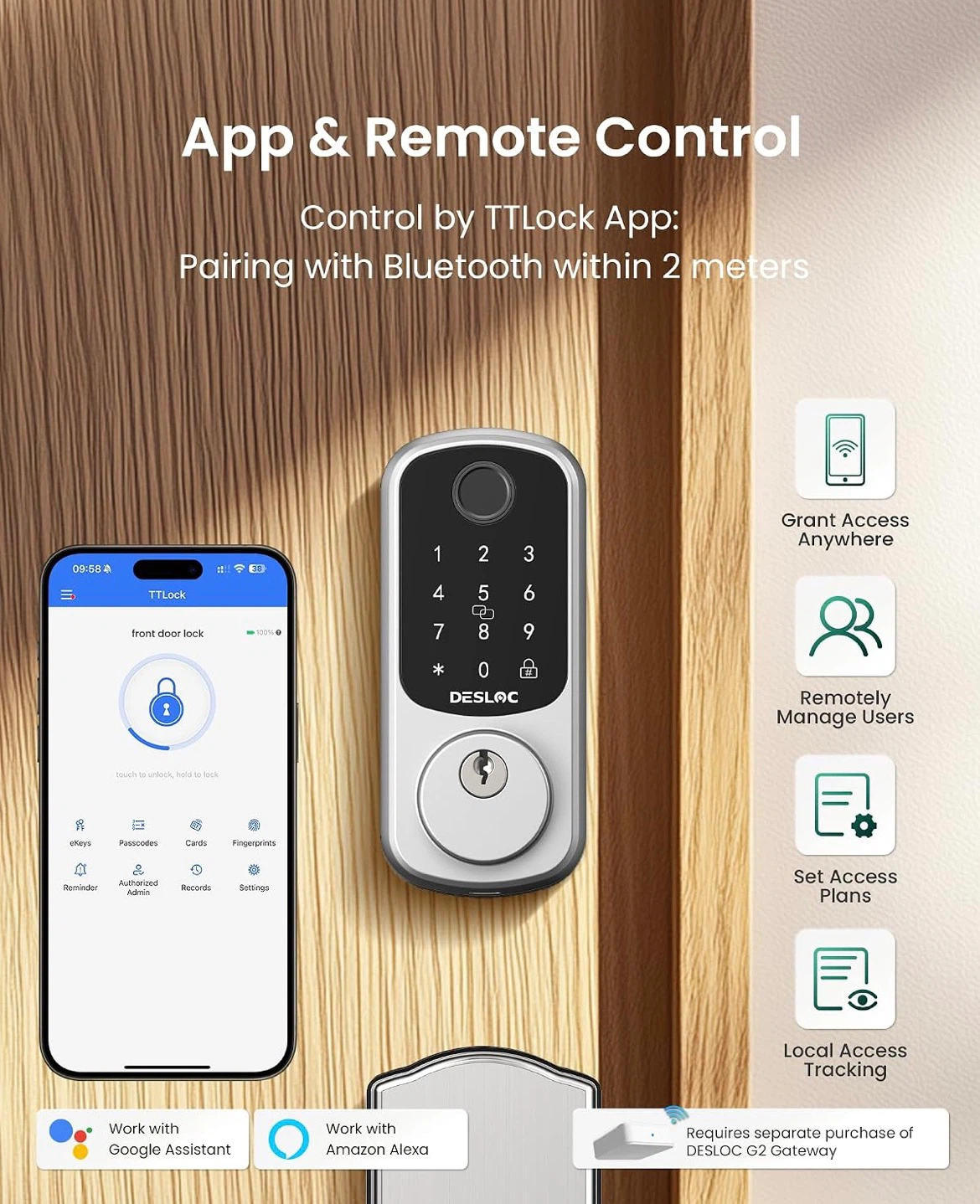 DESLOC Smart Door Lock - photo 3