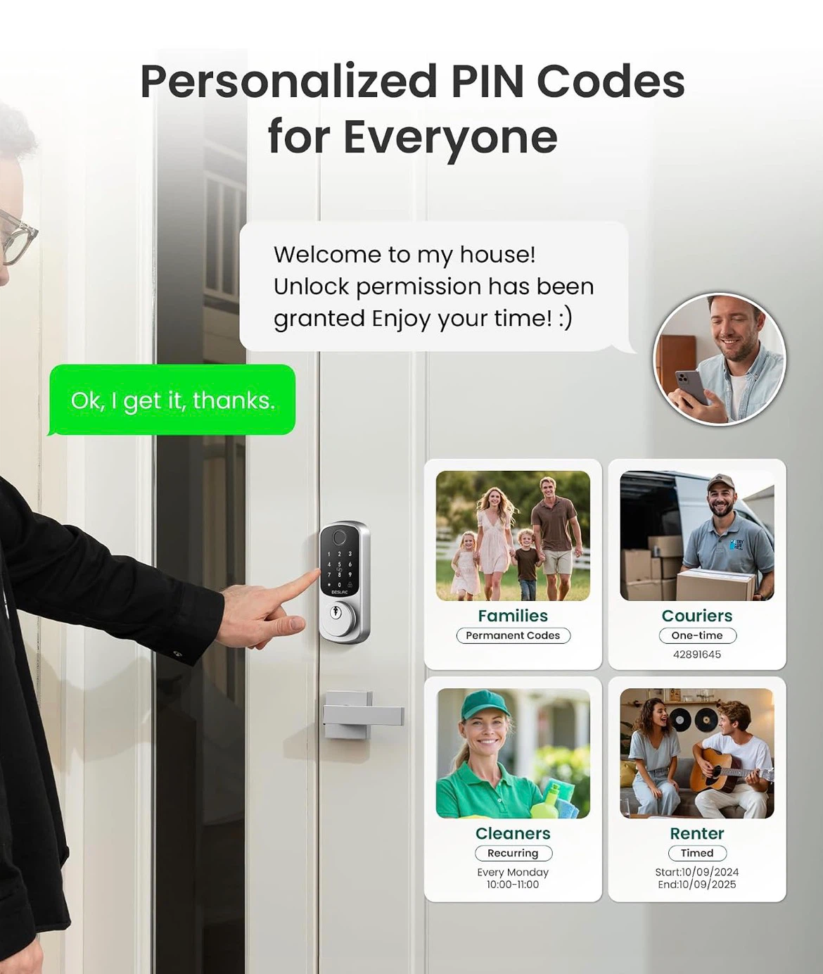 DESLOC Smart Door Lock - photo 4