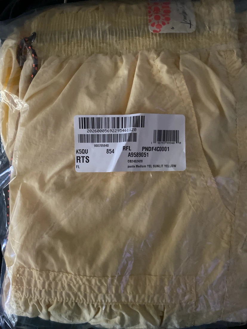 Sunlit Yellow Pants Medium