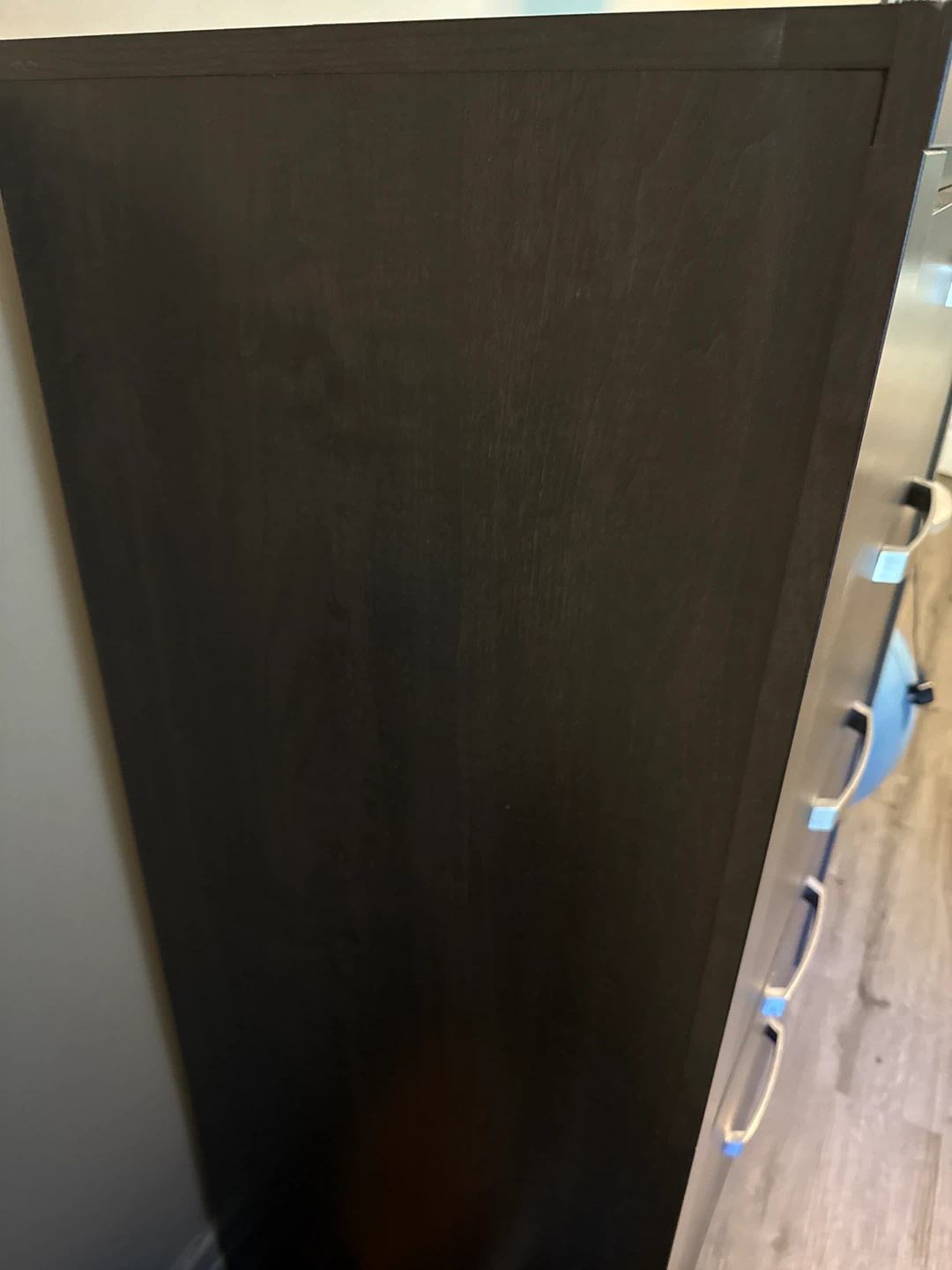 Dark Brown 5-Drawer Dresser - photo 3