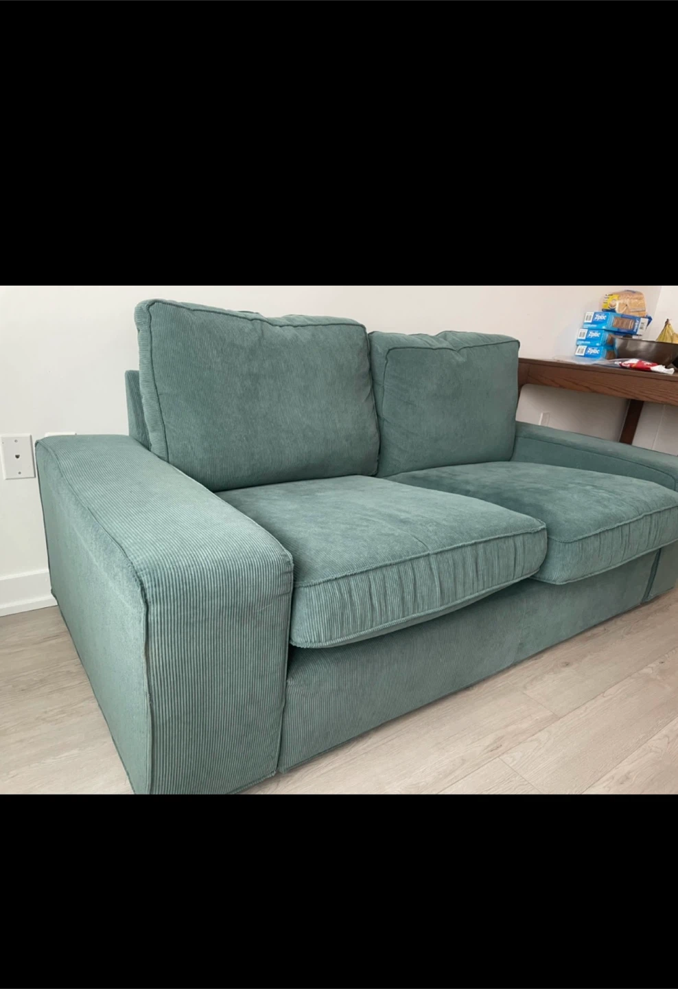 Ikea Kiwik Corduroy Two-Seater Sofa