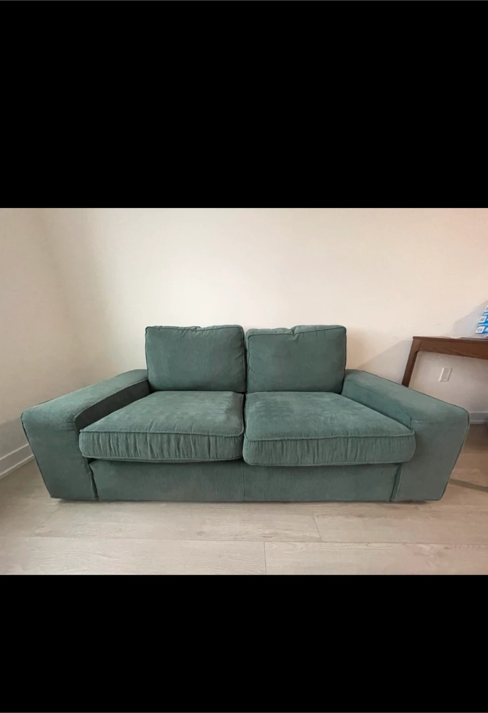 Ikea Kiwik Corduroy Two-Seater Sofa - photo 2