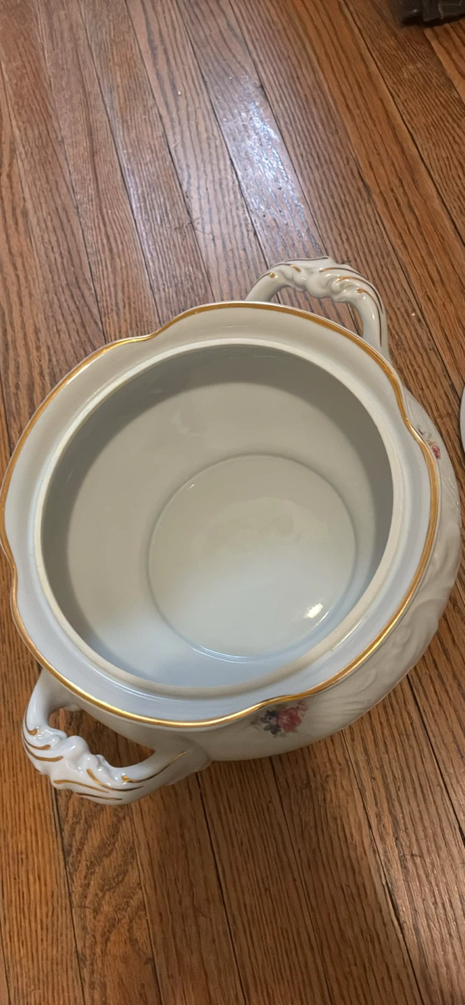 Vintage Wawel Poland Porcelain Soup Tureen with Lid - photo 4