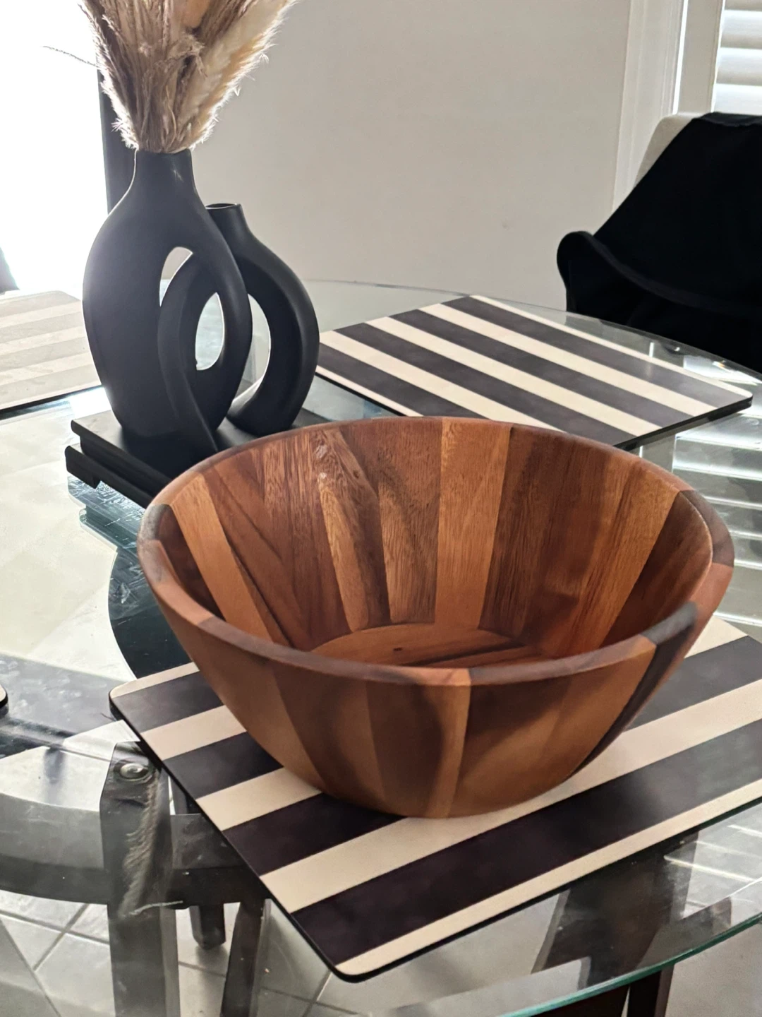 Salad bowl wooden