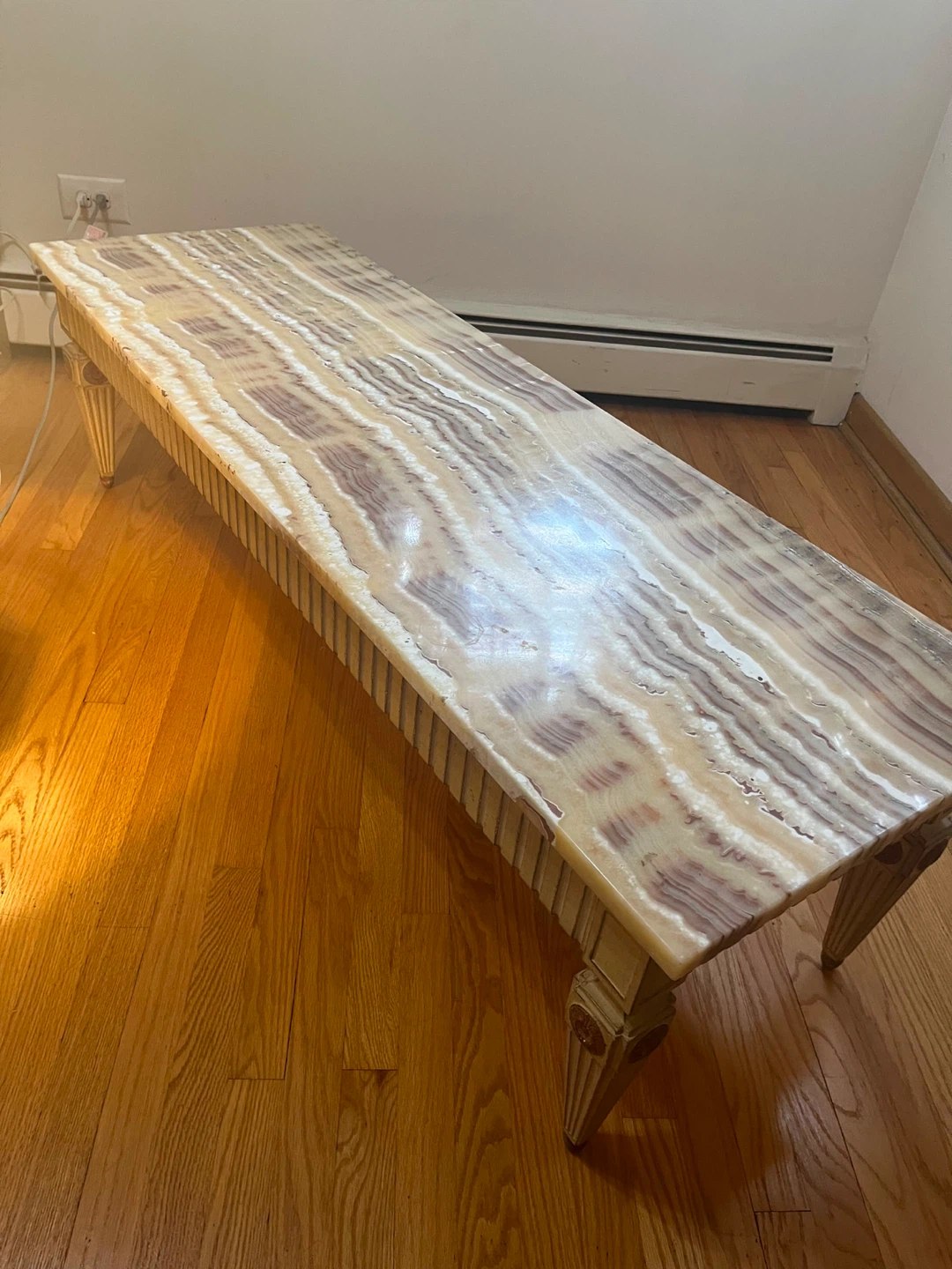 Vintage Onyx Stone Coffee Table