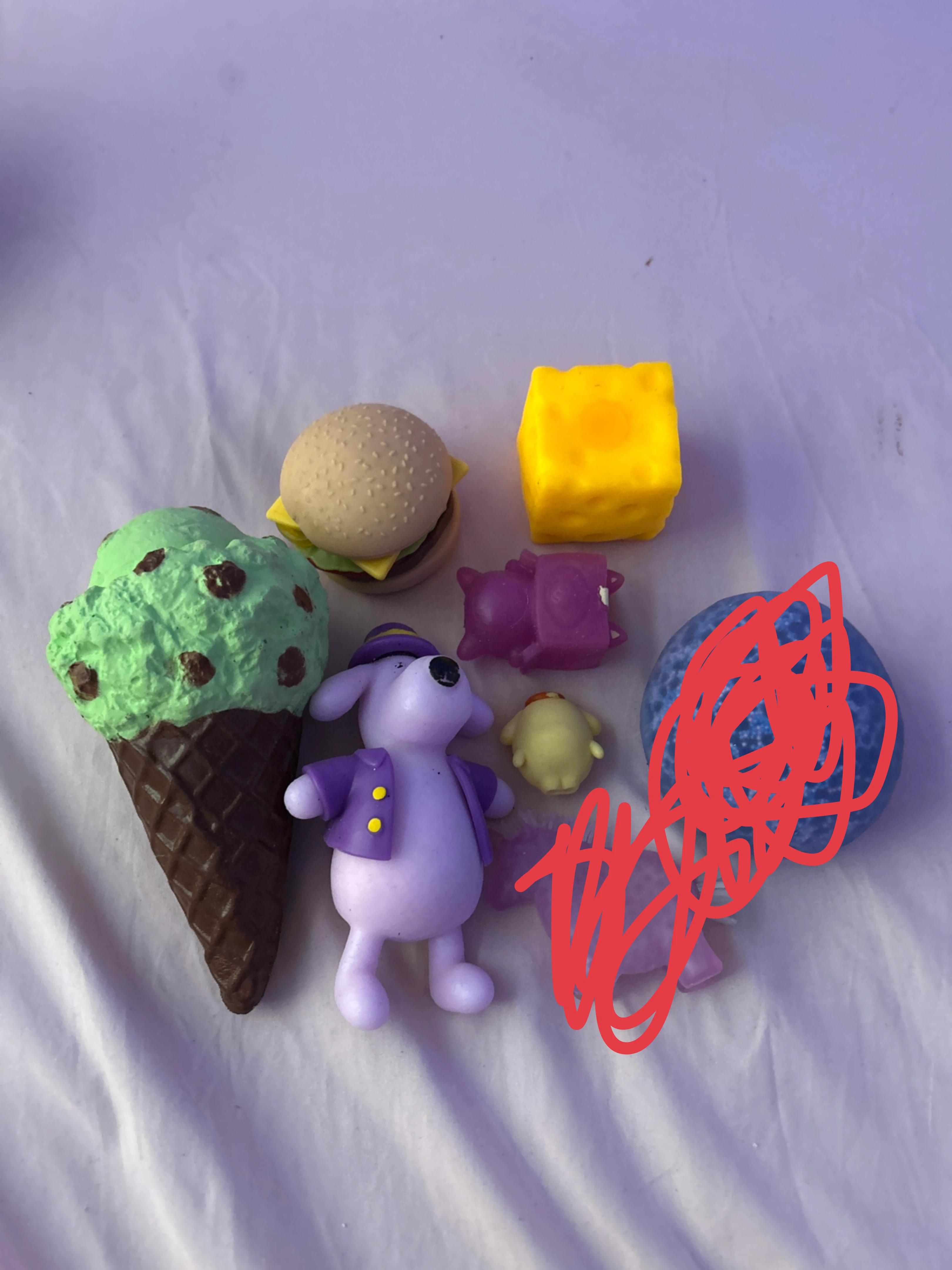 Assorted Squishy Toys
