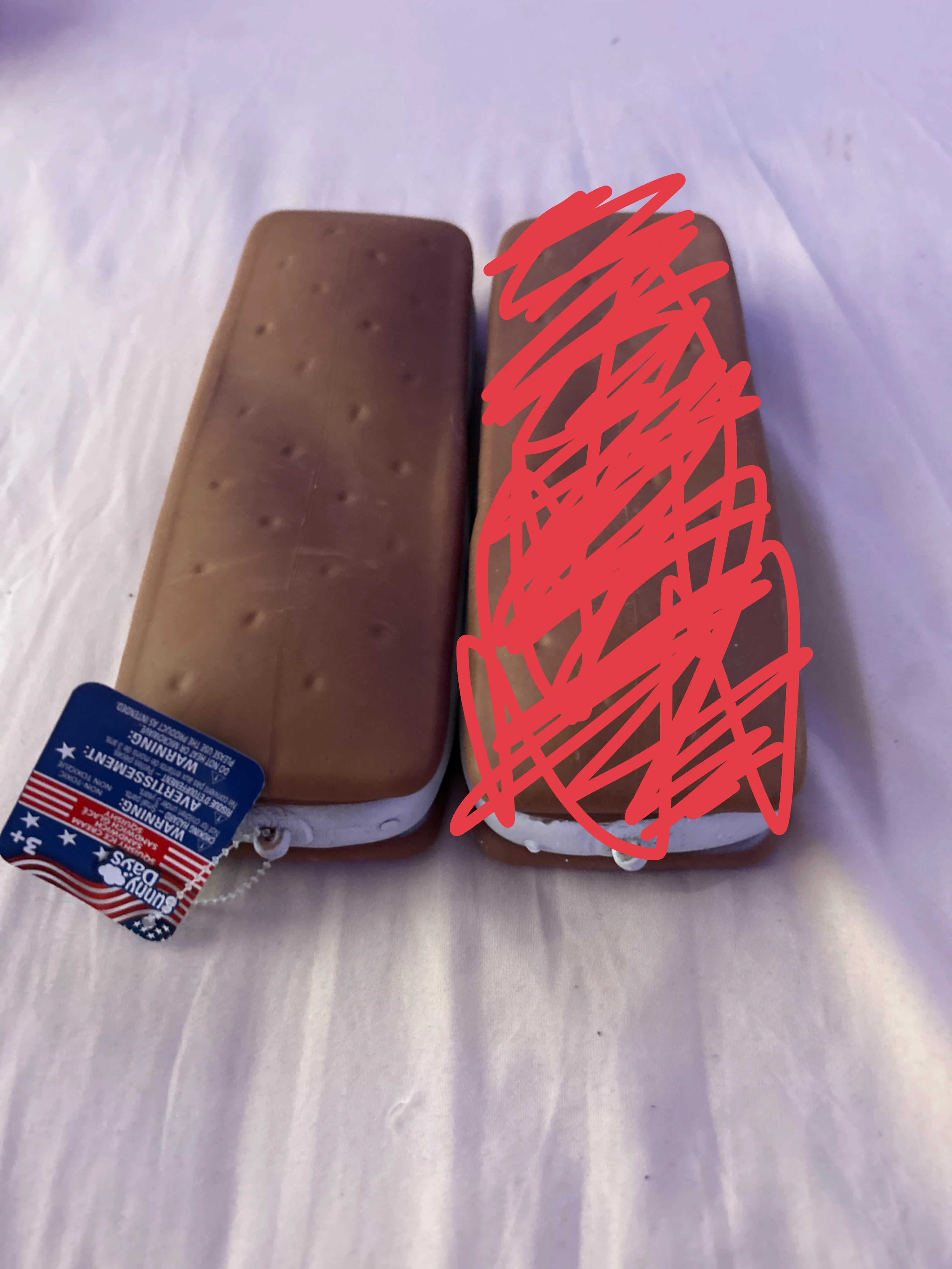 Sunny Days Squishy Ice Cream Sandwich Toy