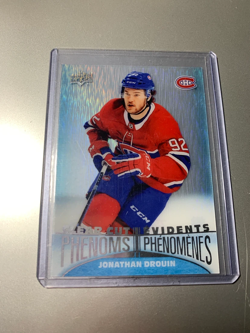 2018-19 Tim Hortons Clear Cut Phenoms Hockey Cards