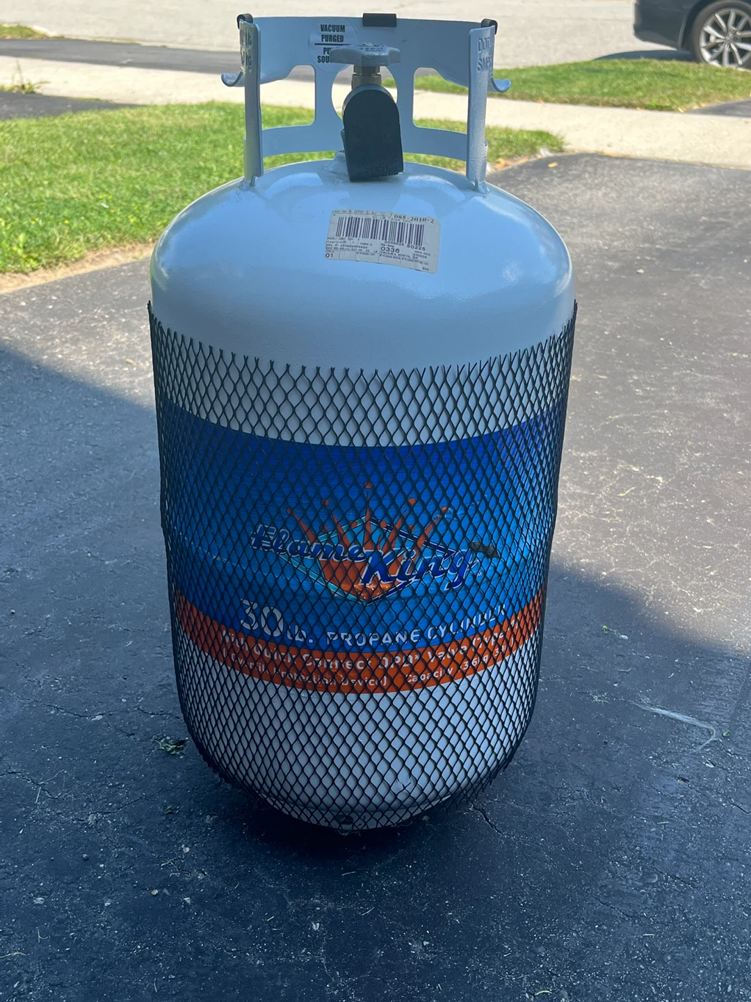 Full 30lb Propane Tank - Brand New