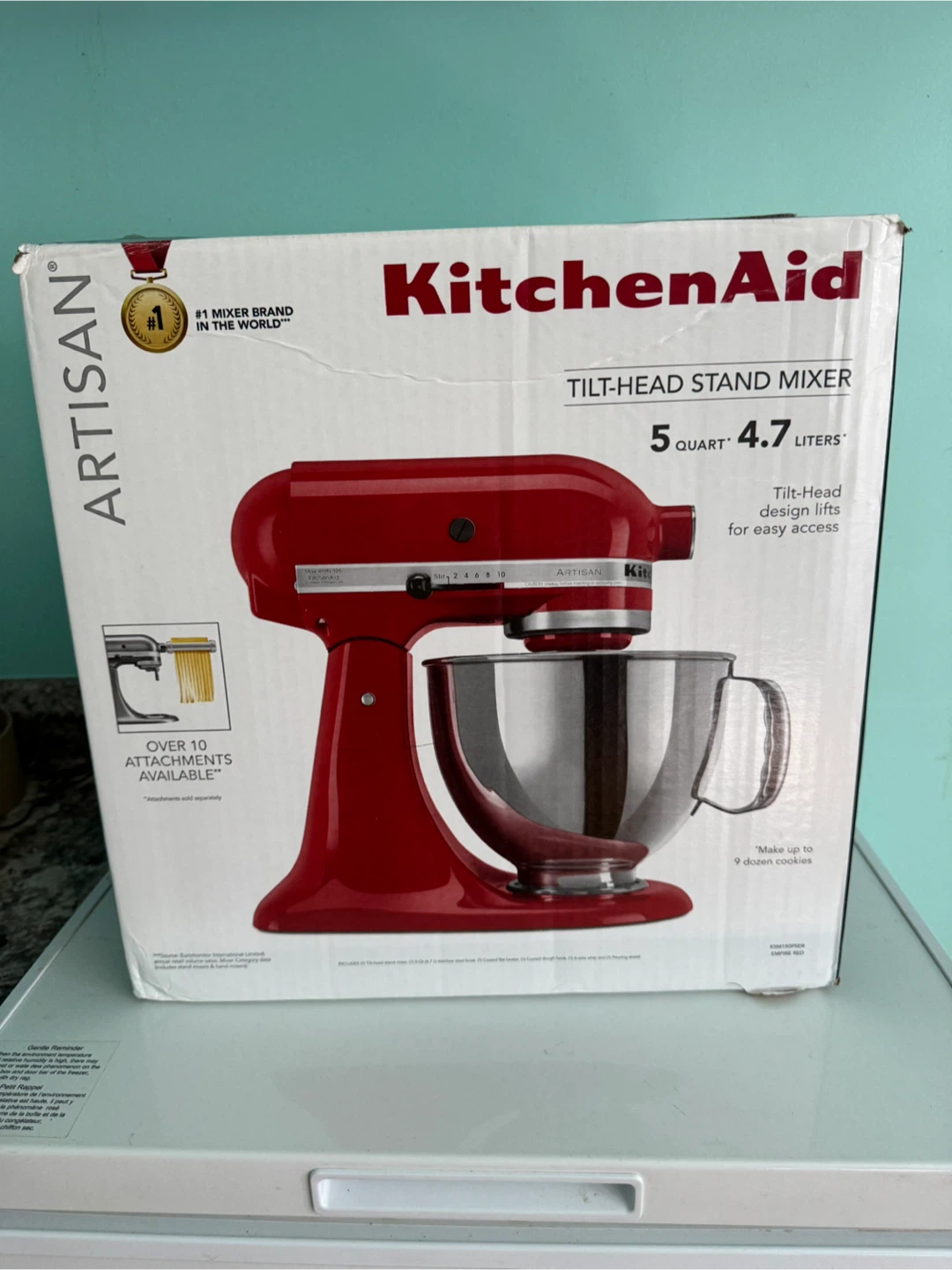 KitchenAid Artisan Tilt-Head Stand Mixer - 5 Quart