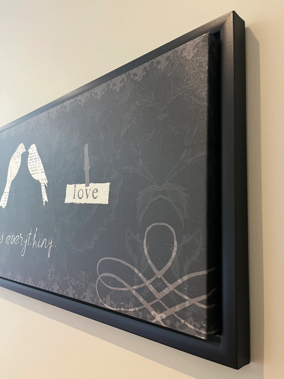 Love is Everything Canvas Wall Art
