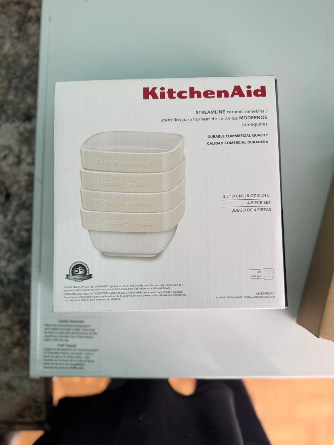 KitchenAid Streamline Ceramic Ramekins 4-Piece Set
