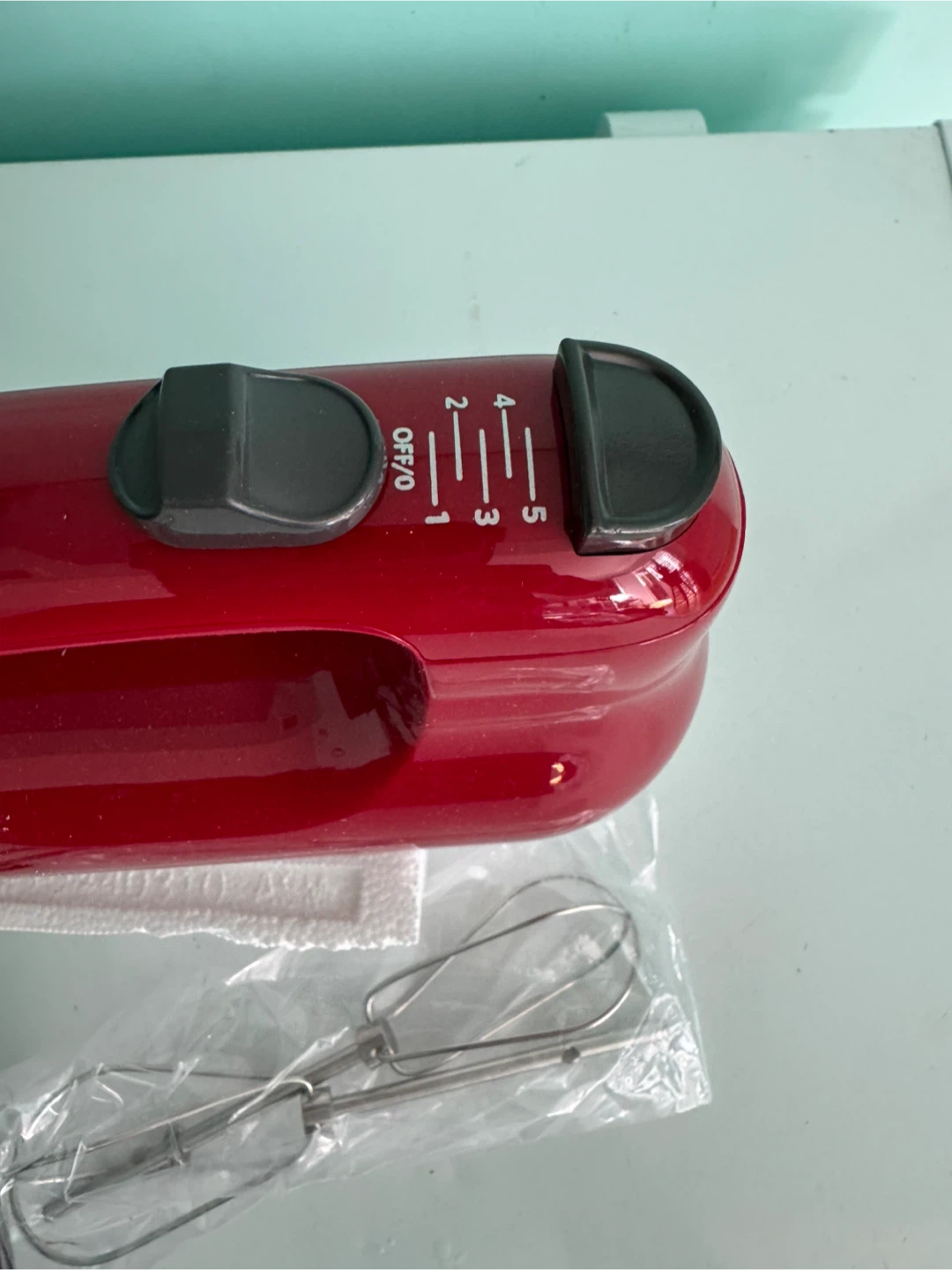 KitchenAid 5-Speed Hand Mixer - Empire Red - photo 3