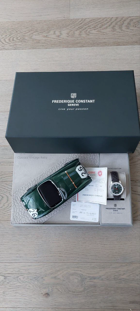 Limited edition Frederique Constant Vintage Rally Healey Watch - photo 3