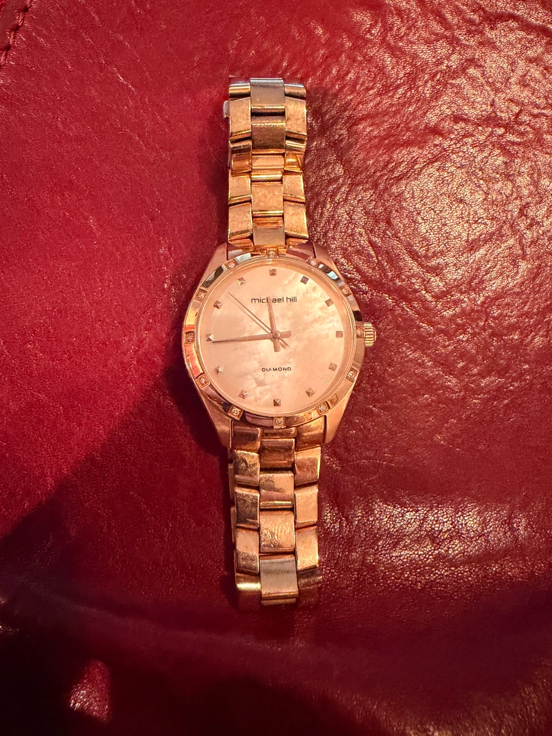 Michael Hill Rose Gold Diamond Watch